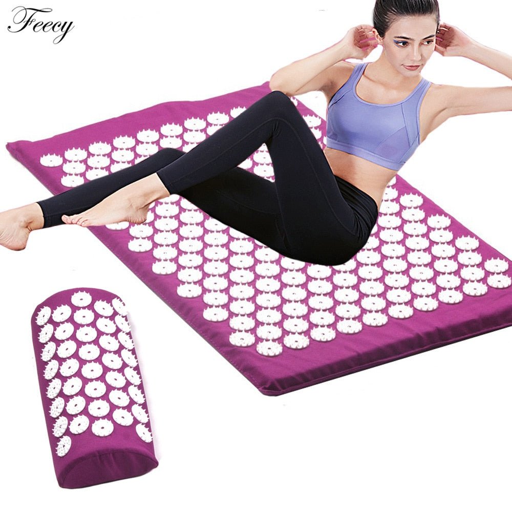 Acupressure Yoga Massage Mat - FLOWCHA FashionxBeauty