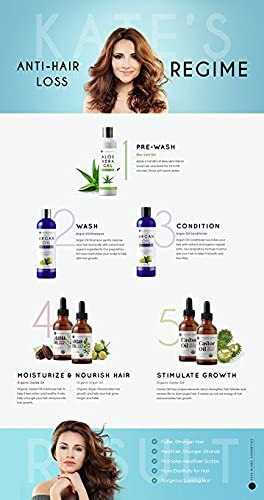 Castor Oil (2oz), USDA Certified Organic, 100% Pure, Cold Pressed for Eyelashes, Eyebrows, Hair. Skin  & Hair Treatment Starter Kit - FLOWCHA FashionxBeauty