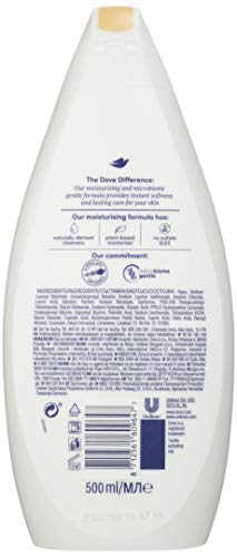 Dove with Shea Butter and Warm Vanilla Body Wash 500 ML - FLOWCHA FashionxBeauty