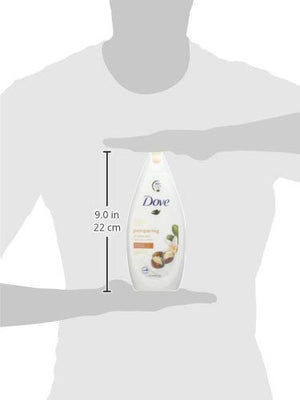 Dove with Shea Butter and Warm Vanilla Body Wash 500 ML - FLOWCHA FashionxBeauty