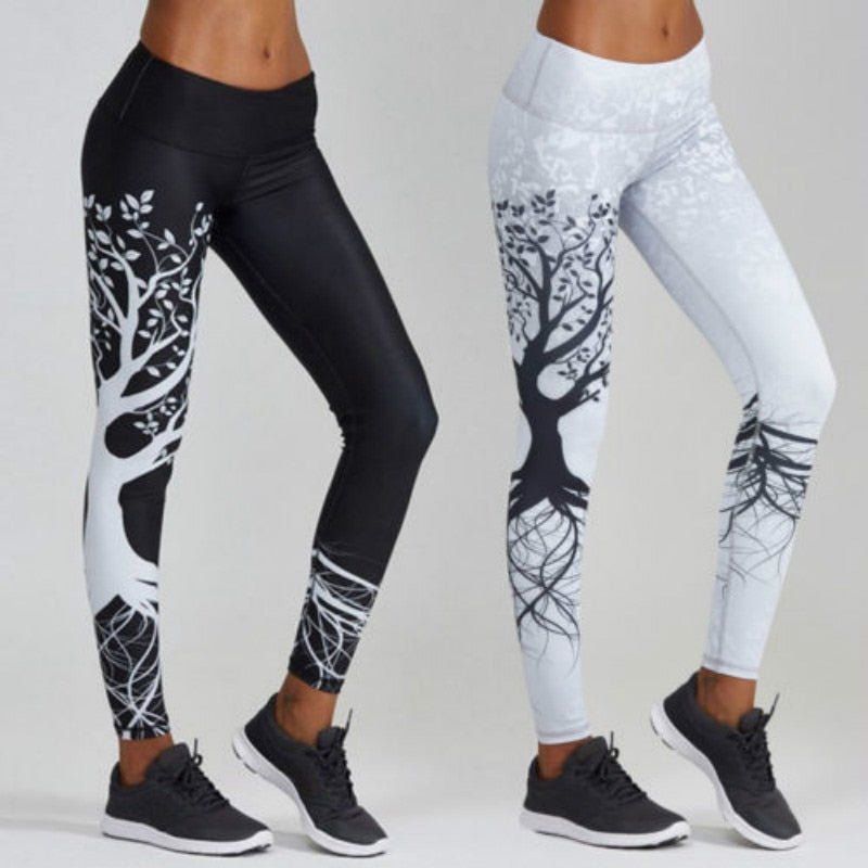 High Waist Fitness Workout Comfy Leggings - FLOWCHA FashionxBeauty