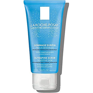 La Roche-Posay Ultra-Fine Scrub for Sensitive Skin, Gentle Exfoliating Face Wash with Ultra-Fine Pumice Particles to Remove Dead Skin - FLOWCHA FashionxBeauty