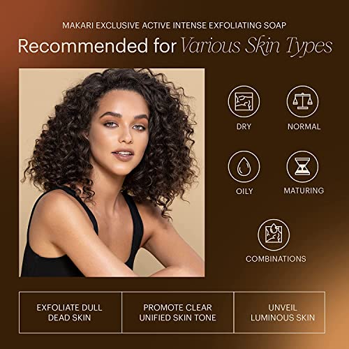 Makari Exclusive Active Intense Exfoliating Soap (7oz) - FLOWCHA FashionxBeauty