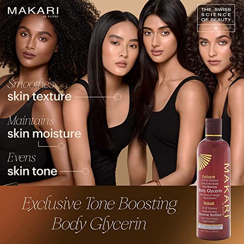 Makari Exclusive Active Intense Tone Boosting Body Glycerin (16.8 oz) - FLOWCHA FashionxBeauty
