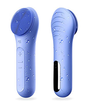Sonic Waterproof Facial Cleansing Brush, Gentle Exfoliating | Massaging, Rechargeable Silicone. - FLOWCHA FashionxBeauty