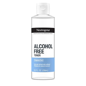 Neutrogena Alcohol-Free Gentle Daily Facial Toner, Fragrance-Free Face Toner to Tone & Refresh Skin. - FLOWCHA FashionxBeauty