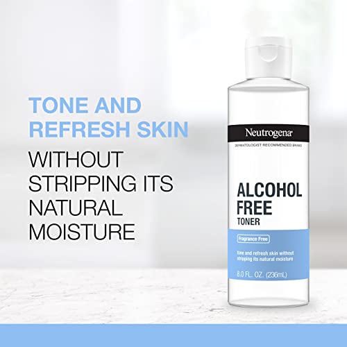 Neutrogena Alcohol-Free Gentle Daily Facial Toner, Fragrance-Free Face Toner to Tone & Refresh Skin. - FLOWCHA FashionxBeauty