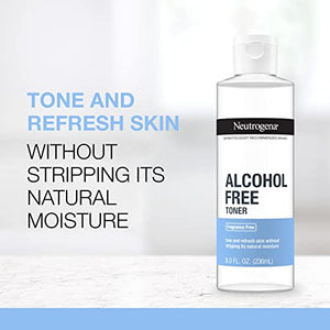 Neutrogena Alcohol-Free Gentle Daily Facial Toner, Fragrance-Free Face Toner to Tone & Refresh Skin. - FLOWCHA FashionxBeauty