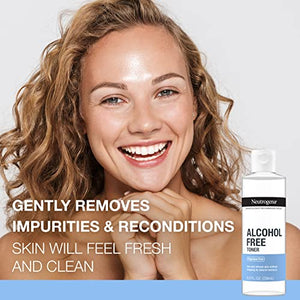 Neutrogena Alcohol-Free Gentle Daily Facial Toner, Fragrance-Free Face Toner to Tone & Refresh Skin. - FLOWCHA FashionxBeauty