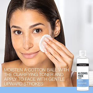 Neutrogena Alcohol-Free Gentle Daily Facial Toner, Fragrance-Free Face Toner to Tone & Refresh Skin. - FLOWCHA FashionxBeauty