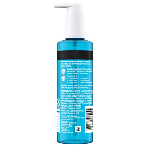 Neutrogena Hydro Boost Lightweight Hydrating Gentle Facial Cleanser with Hyaluronic Acid - FLOWCHA FashionxBeauty
