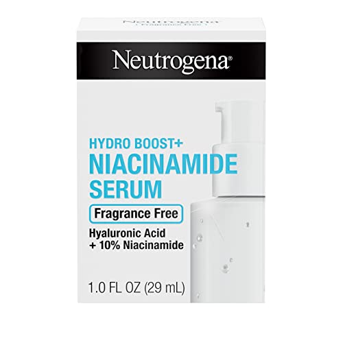 Neutrogena Hydro Boost + Niacinamide Serum for Face with Hyaluronic Acid & Vitamin B3 - FLOWCHA FashionxBeauty