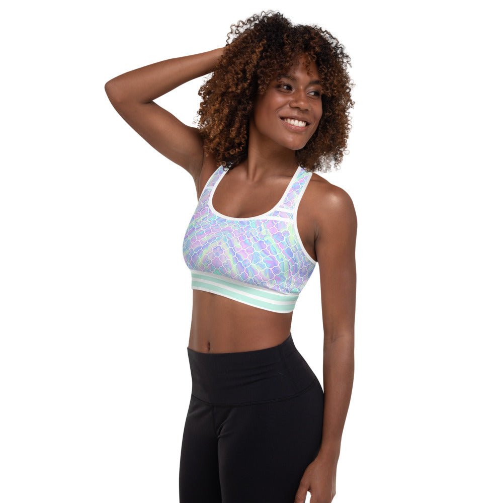 Nº7 - Women Racerback Sports Bra - High Impact Workout Gym Activewear Bra - FLOWCHA FashionxBeauty