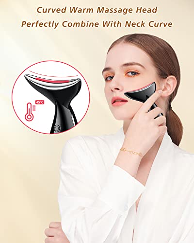 VOFEL Facial Neck & Neck Lifting Massager with 45℃ Heat & 3 Massage Modes for Wrinkles - FLOWCHA FashionxBeauty