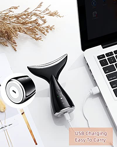 VOFEL Facial Neck & Neck Lifting Massager with 45℃ Heat & 3 Massage Modes for Wrinkles - FLOWCHA FashionxBeauty