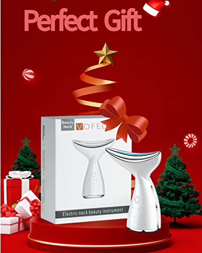 VOFEL Facial Neck & Neck Lifting Massager with 45℃ Heat & 3 Massage Modes for Wrinkles - FLOWCHA FashionxBeauty