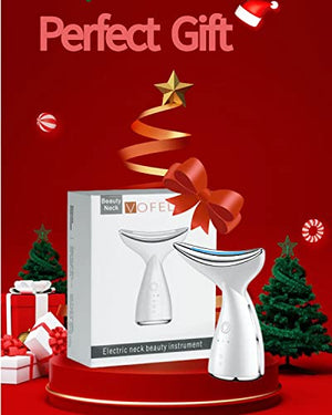 VOFEL Facial Neck & Neck Lifting Massager with 45℃ Heat & 3 Massage Modes for Wrinkles - FLOWCHA FashionxBeauty