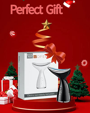 VOFEL Facial Neck & Neck Lifting Massager with 45℃ Heat & 3 Massage Modes for Wrinkles - FLOWCHA FashionxBeauty
