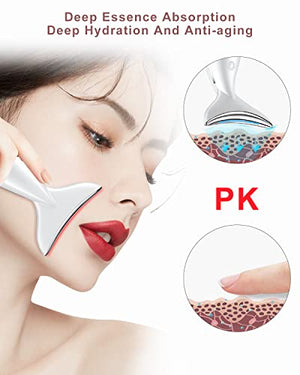 VOFEL Facial Neck & Neck Lifting Massager with 45℃ Heat & 3 Massage Modes for Wrinkles - FLOWCHA FashionxBeauty
